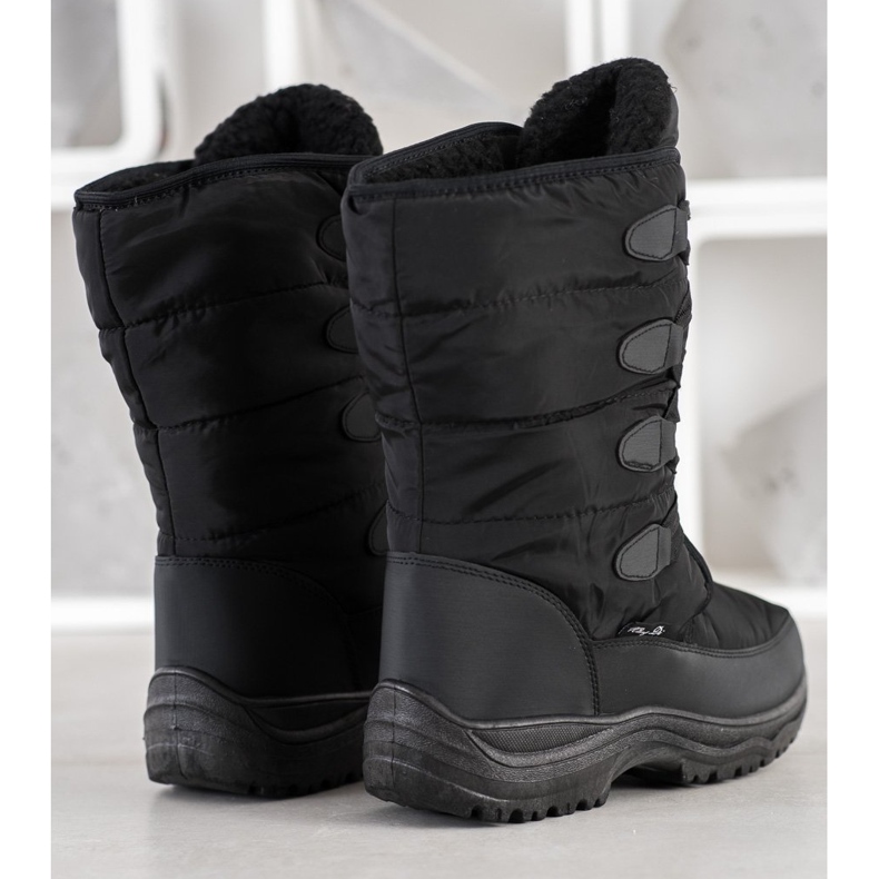 SHELOVET Botas altas para la nieve negro 1