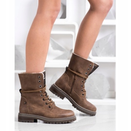 Super Mode Altos tramperos marrón 1