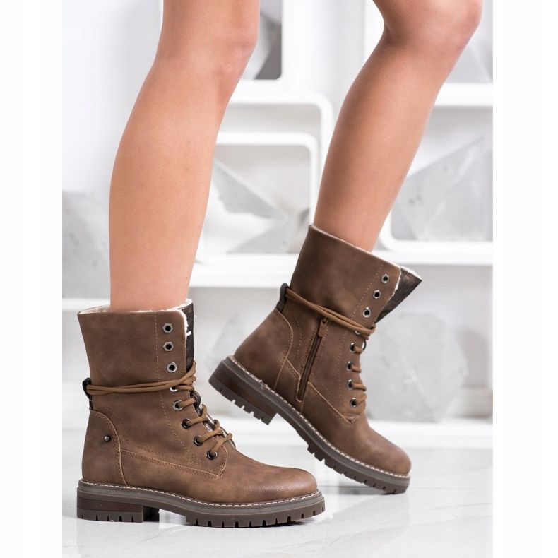 Super Mode Altos tramperos marrón 1