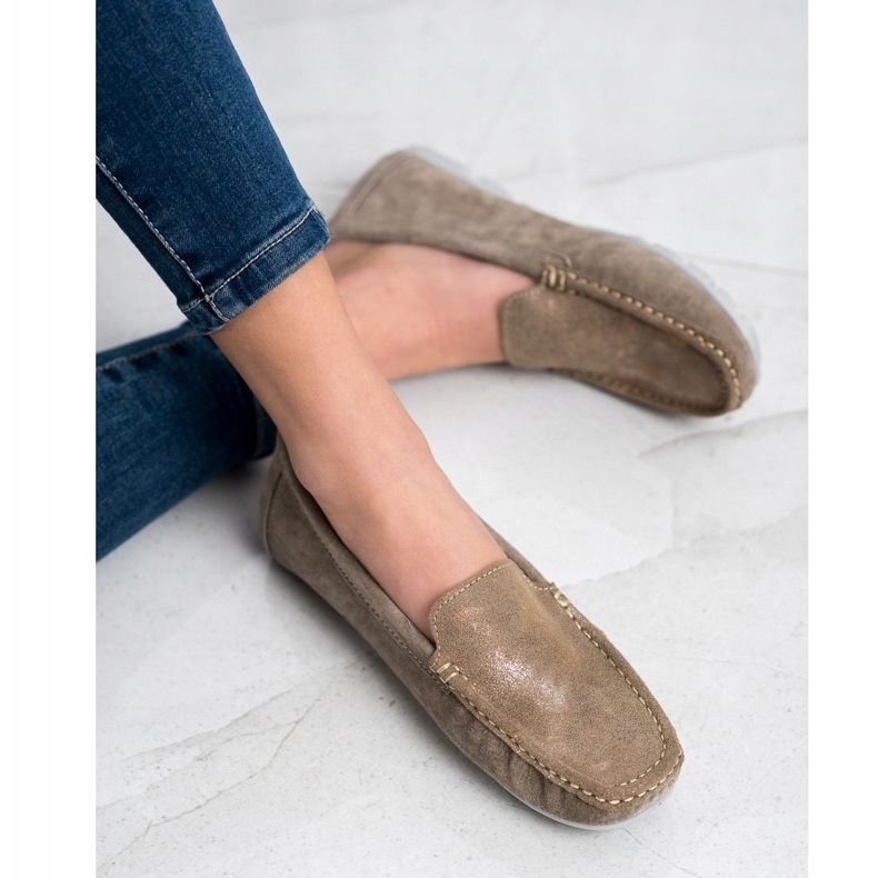 Filippo Mocasines de piel marrón 1