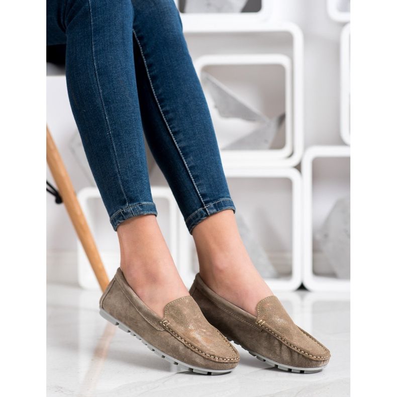 Filippo Mocasines de piel marrón 2