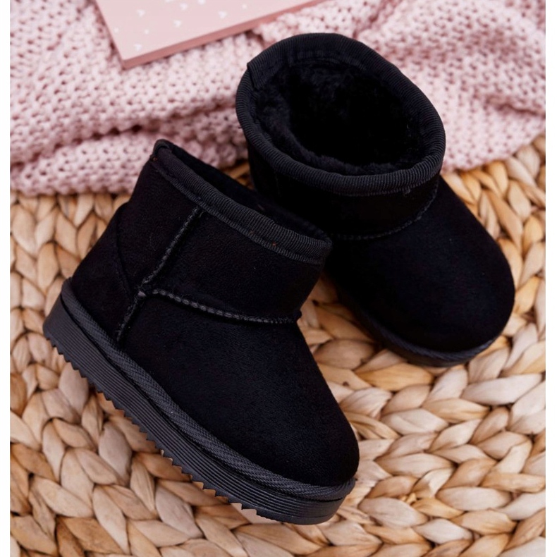 BUGO Botas de nieve para niños de color negro cálido para jóvenes Gooby 2 BUGO Botas de nieve para niños de color negro cálido para jóvenes Gooby 2