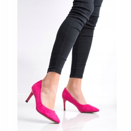 Goodin Tacones rosa rosado 2