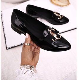 Mocasines Mujer Lordsy Charol Negro Nicole 2588 3