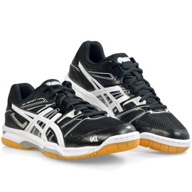 Zapatillas de voleibol Asics Gel Rocket B455N-9001 para mujer negro 3