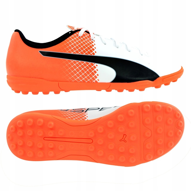 Botas de fútbol Puma Evo Speed ​​5.5 Tt 103591 05 naranja 1