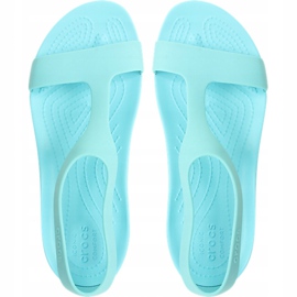 Sandalias Crocs de mujer Serena Sandal W mint 205469 40M verde 1