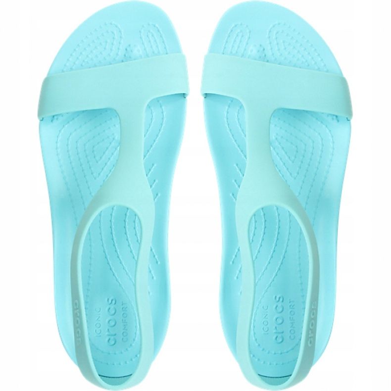 Sandalias Crocs de mujer Serena Sandal W mint 205469 40M verde 1