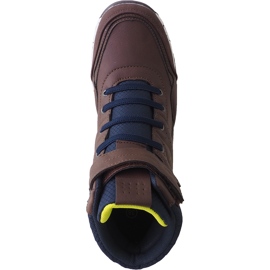 Zapatos para niños Kappa Lithium T, marrón y azul marino 260732T 5067 1
