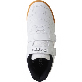 Zapatos para niños Kappa Kickoff K negro y blanco 260509K 1011 1