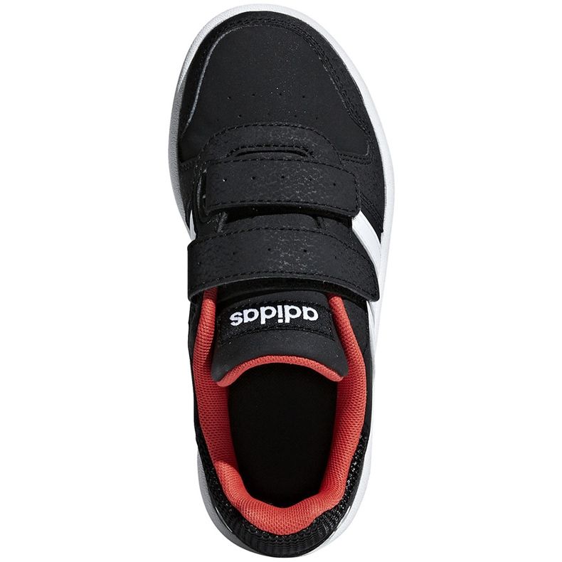 Zapatillas adidas Hoops 2.0 Cmf C para niños negro-rojo-blanco B75960 1