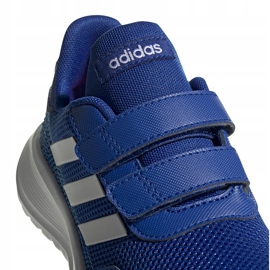Zapatillas adidas Tensaur Run C para niños azul EG4144 blanco 2
