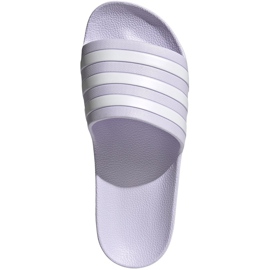 Zapatillas adidas Adilette Aqua violetas EG1742 púrpura 2