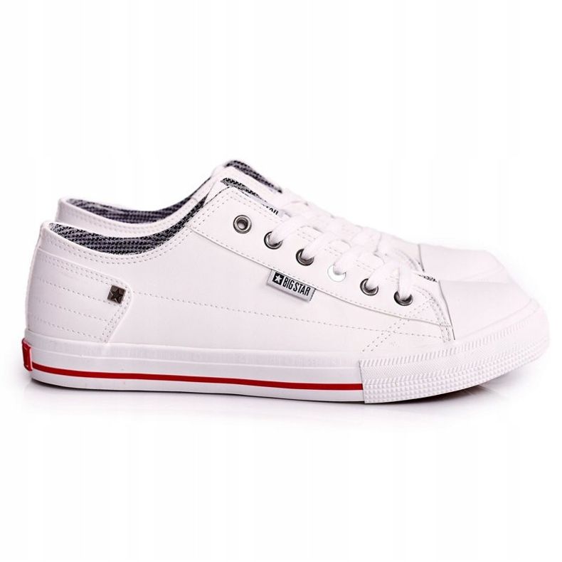 Zapatillas de Hombre en Piel Big Star DD174260 Blanco 1
