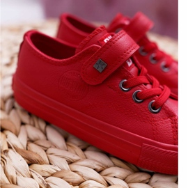 Zapatilla Infantil Piel Big Star EE374036 Rojo 2