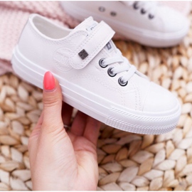 Zapatilla Piel Infantil Big Star EE374035 Blanco 1