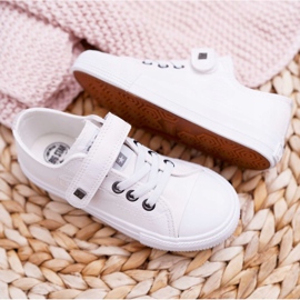 Zapatilla Piel Infantil Big Star EE374035 Blanco 3