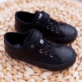 Zapatilla Infantil Piel Big Star EE374034 Negro 1