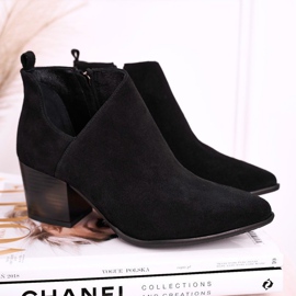 Nicole Botas de Mujer con Gamuza Recortada Negro Lawrence 2 Nicole Botas de Mujer con Gamuza Recortada Negro Lawrence 2