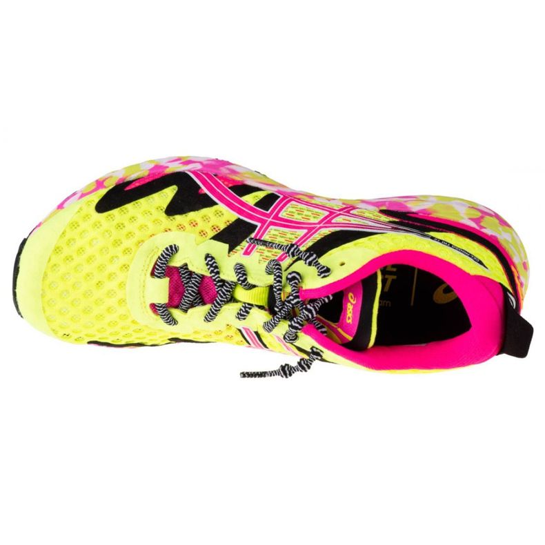 Asics Gel-Noosa Tri 12 W 1012A578-751 negro rosado amarillo 2