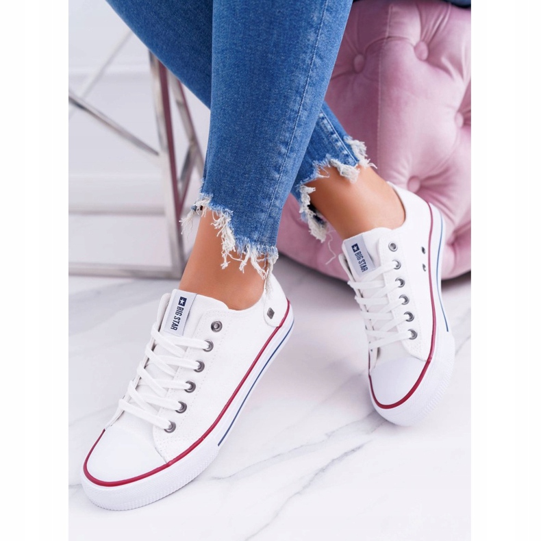 Big Star Classic Sneakers Biaded White DD274336 blanco 1