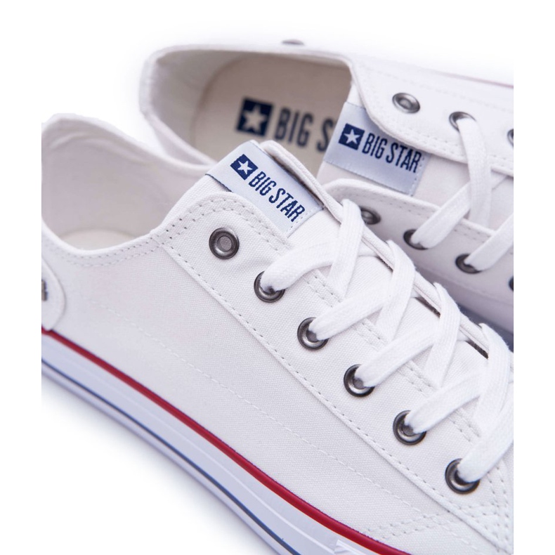 Zapatillas Big Star Classic Tie blanco DD174271 2
