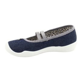 Calzado infantil befado 116X279 azul marino rosado plata gris 4