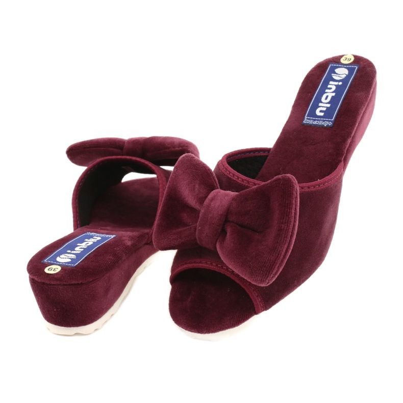 Zapatos de mujer Inblu 155D119 rojo 4