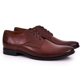 Bednarek Polish Shoes Zapatos de piel para hombre Bednarek Brown marrón 2