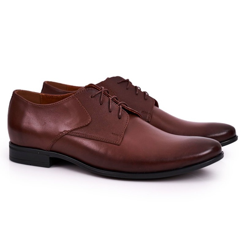 Bednarek Polish Shoes Zapatos de piel para hombre Bednarek Brown marrón 2