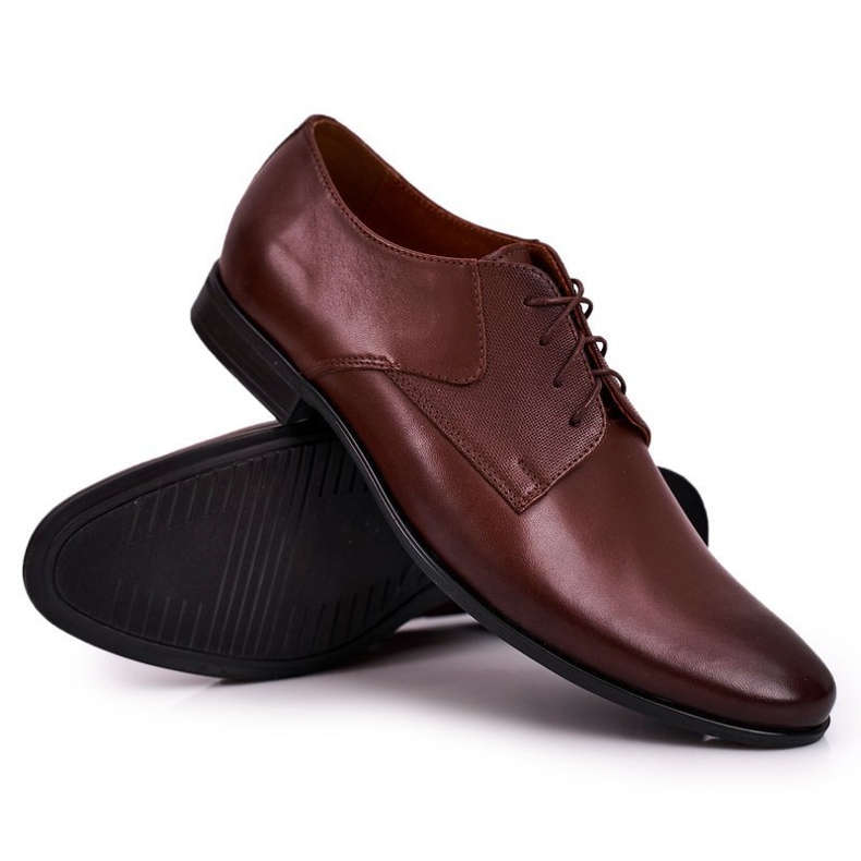 Bednarek Polish Shoes Zapatos de piel para hombre Bednarek Brown marrón 1