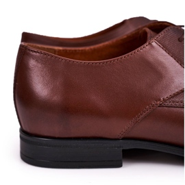 Bednarek Polish Shoes Zapatos de piel para hombre Bednarek Brown marrón 4