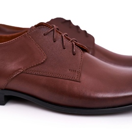 Bednarek Polish Shoes Zapatos de piel para hombre Bednarek Brown marrón 6