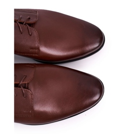 Bednarek Polish Shoes Zapatos de piel para hombre Bednarek Brown marrón 5