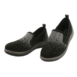 Zapatos de mujer befado 156D004 negro gris 9