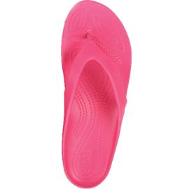 Crocs Pantuflas de mujer Kadee Ii Flip W rosa 202492 6NP 2