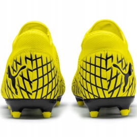 Botas de fútbol Puma Future 4.4 Fg Ag amarillo-negro 105613 03 4