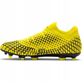 Botas de fútbol Puma Future 4.4 Fg Ag amarillo-negro 105613 03 2