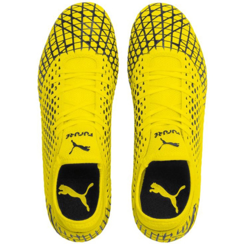 Botas de fútbol Puma Future 4.4 Fg Ag amarillo-negro 105613 03 1