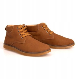 Botas de hombre abrigadas Sal Camel 1306 marrón 4
