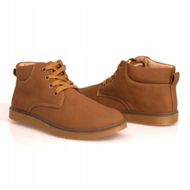 Botas de hombre abrigadas Sal Camel 1306 marrón 2