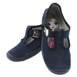 Calzado infantil befado blanka azul marino 115X005 plata 9