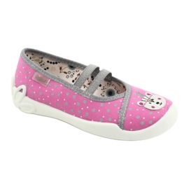 Calzado infantil befado 116X284 rosado gris 1