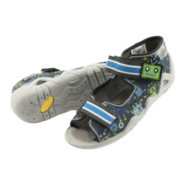 Calzado infantil befado 250P098 azul gris multicolor verde 5