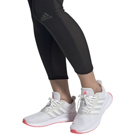 Zapatillas de mujer adidas Runfalcon blancas, beige y naranjas FW5142 blanco 6