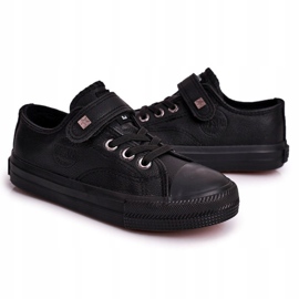 Zapatilla Infantil Piel Big Star EE374034 Negro 4