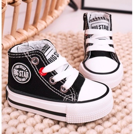 Zapatillas altas para niños con cremallera Big Star HH374188 Negro 4