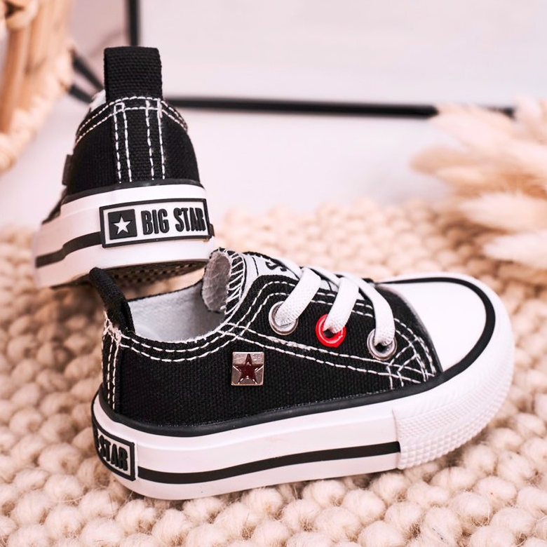 Zapatillas bajas clásicas para niños Big Star HH374194 Negro 1