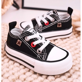 Zapatillas bajas clásicas para niños Big Star HH374194 Negro 3