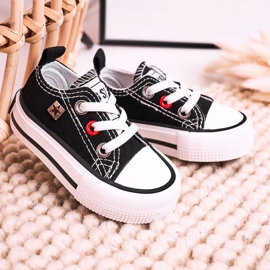 Zapatillas bajas clásicas para niños Big Star HH374194 Negro 5